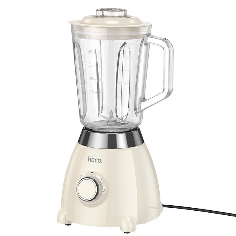 Блендер Hoco HE33 electric retro juicer blender 500 Вт 1,5 л Milky White (b46c34e0)