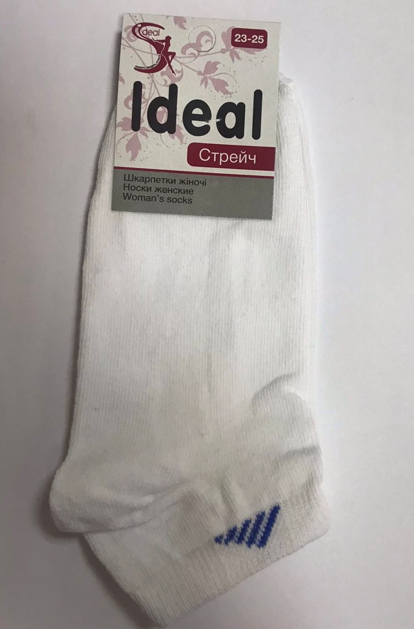 Шкарпетки жіночі Ideal Стрейч р. 23-25 Білий