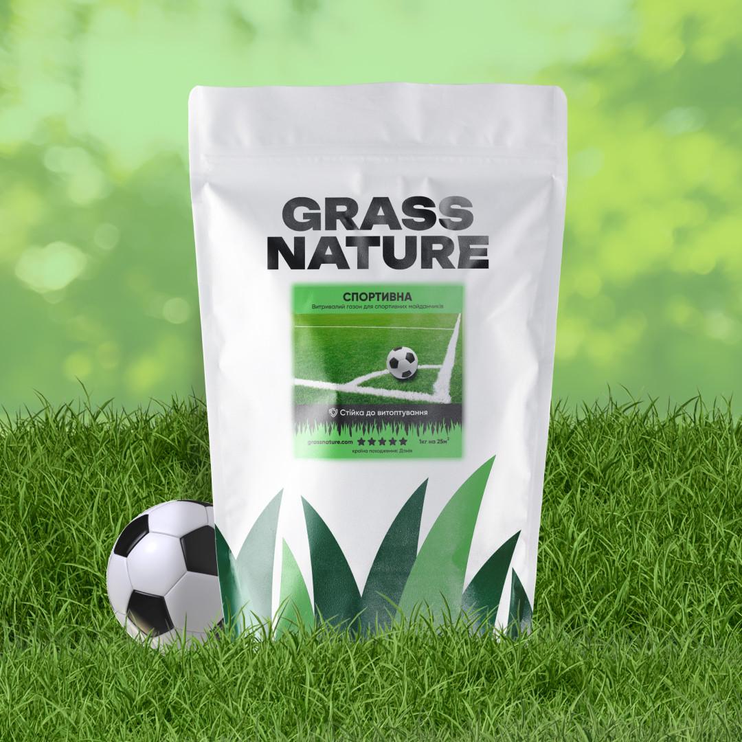 Семена газонной травы GrassNature Спортивная 3 кг (24463302)