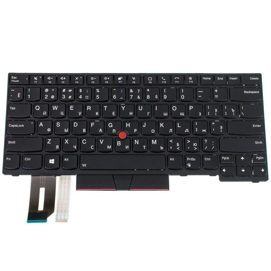 Клавиатура для ноутбука Lenovo ThinkPad E480s Черный (182488)