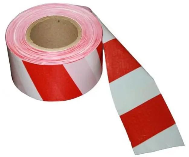 Светоотражающие наклейки на 3D ленте 30 м Красно-белый (AN005004)