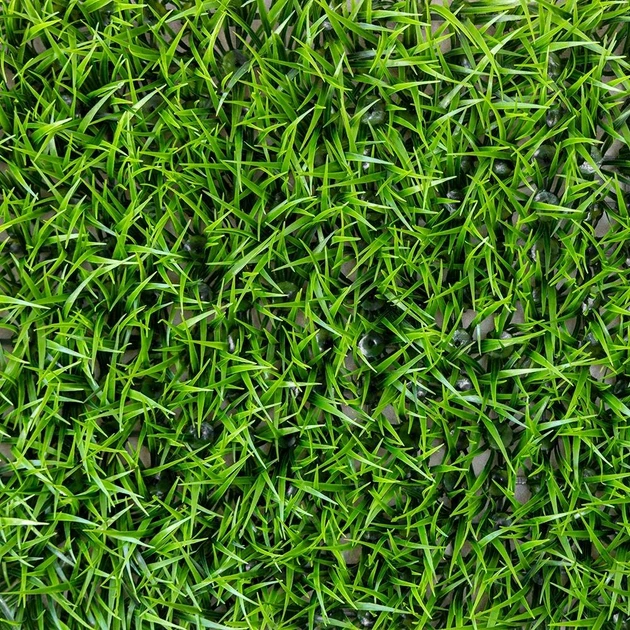 Панель декоративная Травка искусственная зелень 40х60 см