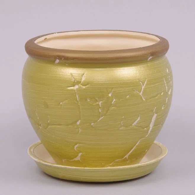 Горщик керамічний Flora Кора 0,8 л (870-2)