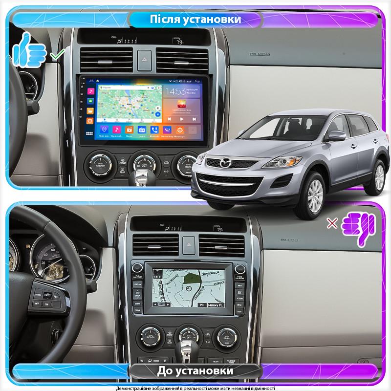 Автомагнитола штатная Lesko 4G/CarPlay/GPS/Wi-Fi Mazda CX-9 I Рестайлинг 2012-2016 IPS 2/32Gb 10" (1852925569) - фото 3