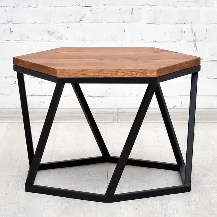 Кофейный столик EcoLoft Лофт IN-2567 Коричневый (26354663)