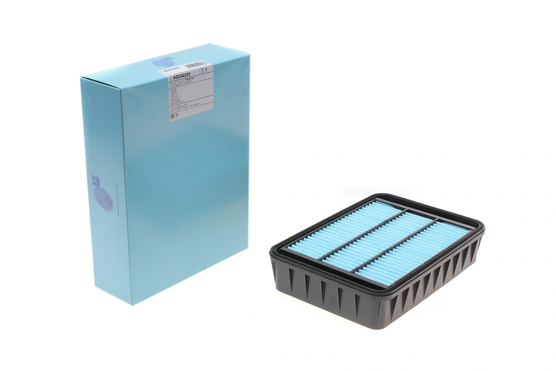 Фильтр воздушный BLUE PRINT для Mitsubishi Lancer VIII/Outlander II/Peugeot 4007 1,6-2,0 06- (ADC42255)