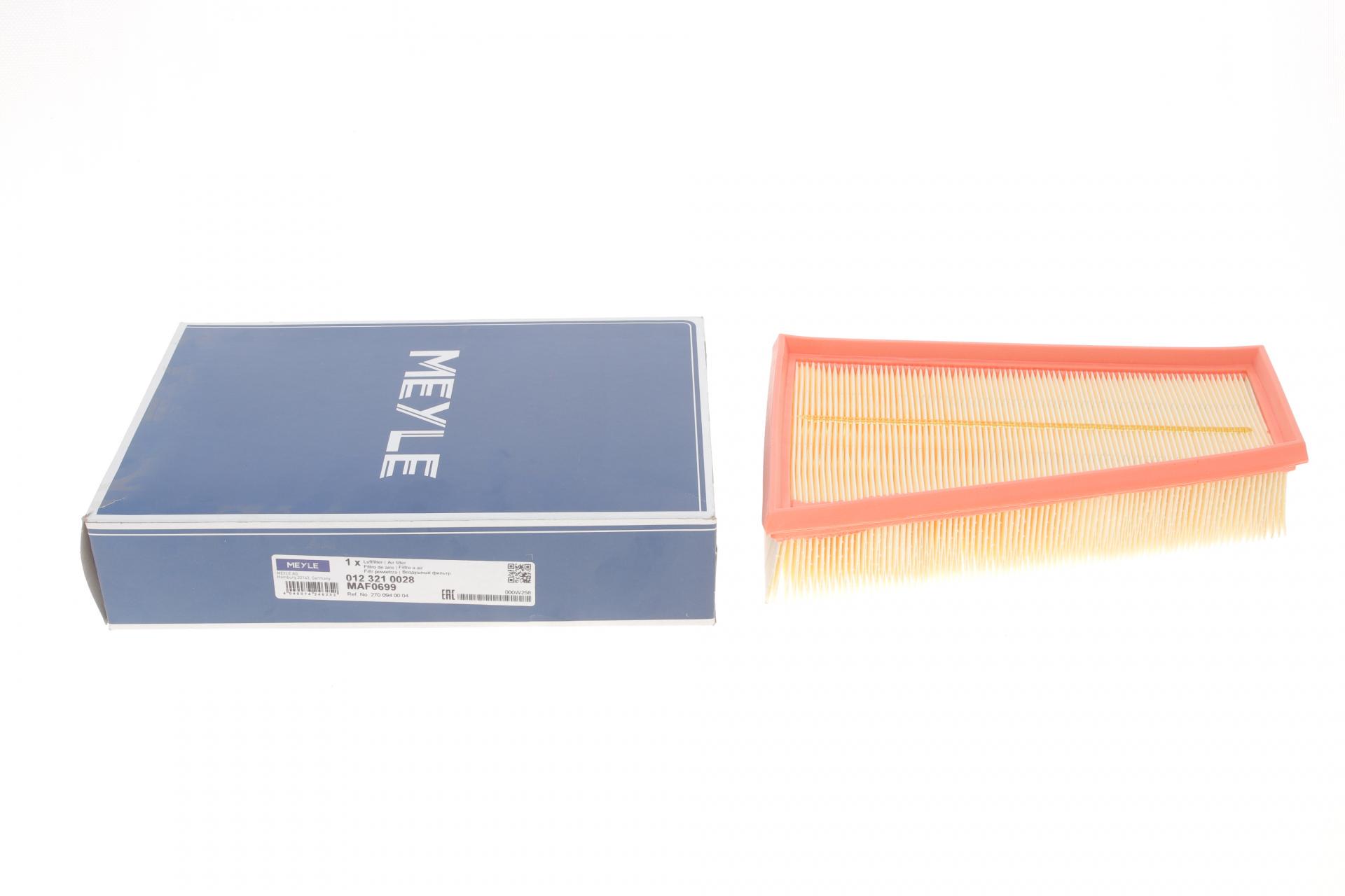 Фільтр повітряний Meyle для MB A-class W176/B-class W264/W242 1,6-2,2 11- (012 321 0028)