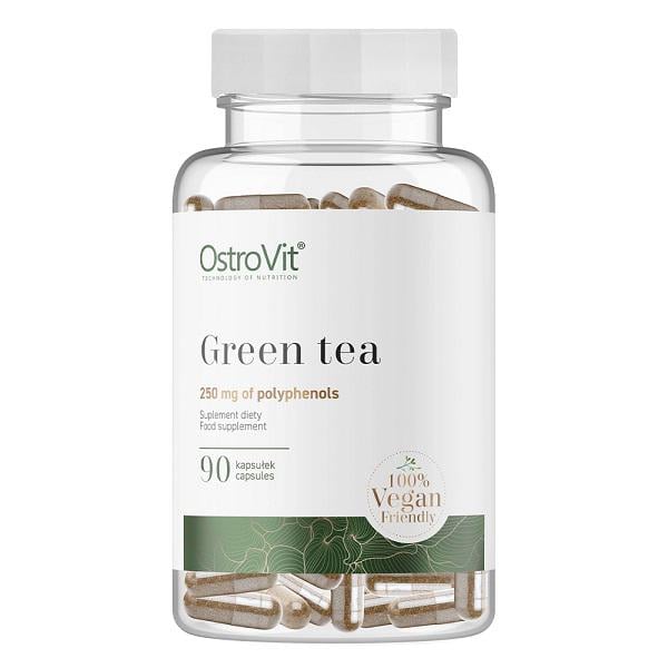 Жироспалювач комплексний Ostrovit Vege Green Tea 90 капс. (000021041)