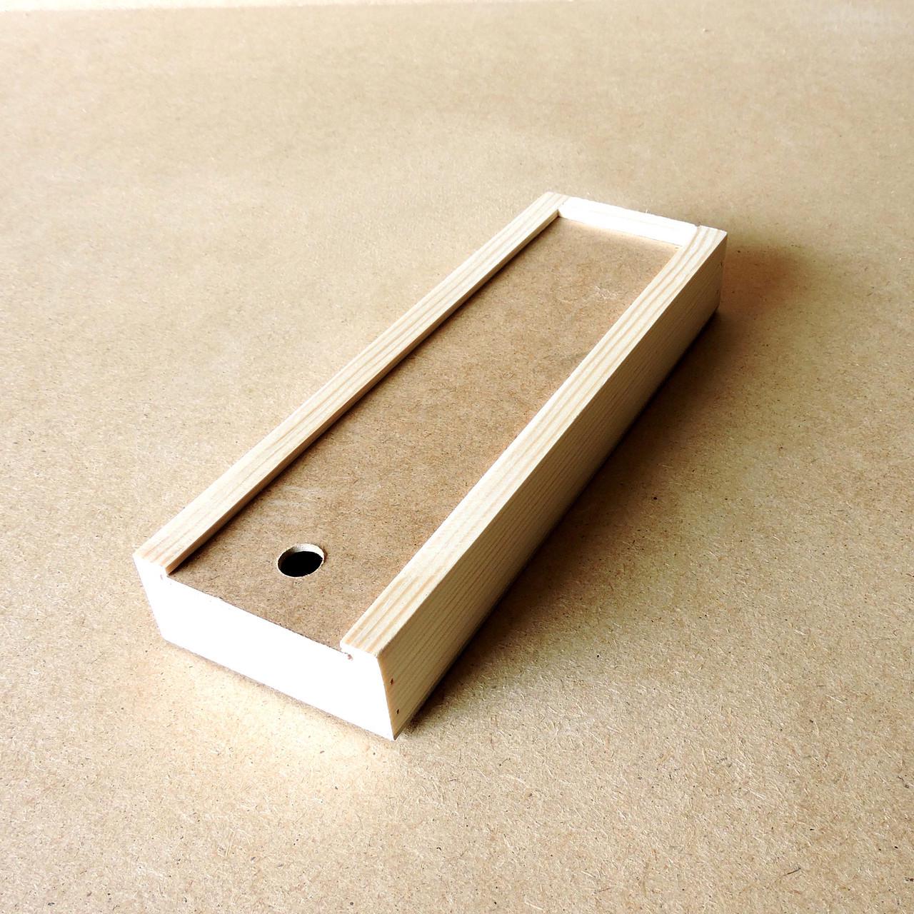 Пенал деревянный Ландыш 10х30х4 см (ПНЛ-01103004) - фото 2 Пенал деревянный Ландыш 10х30х4 см (ПНЛ-01103004) - фото 2