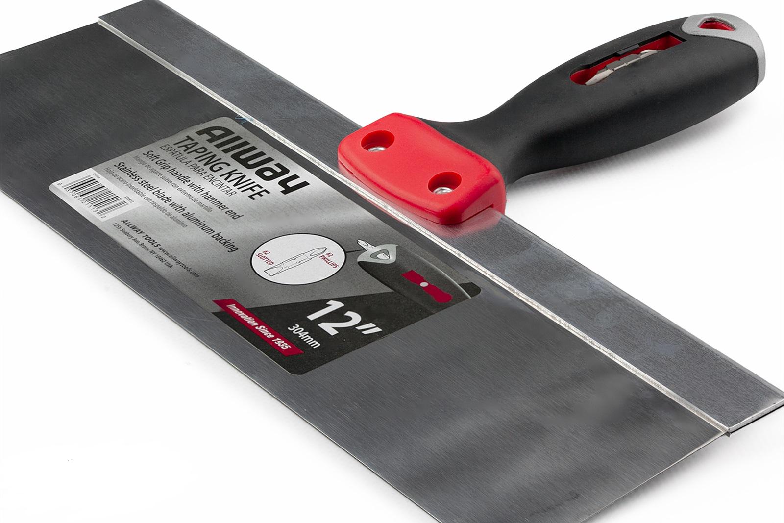 Шпатель малярський Allway з битою 304 мм (STKB12)