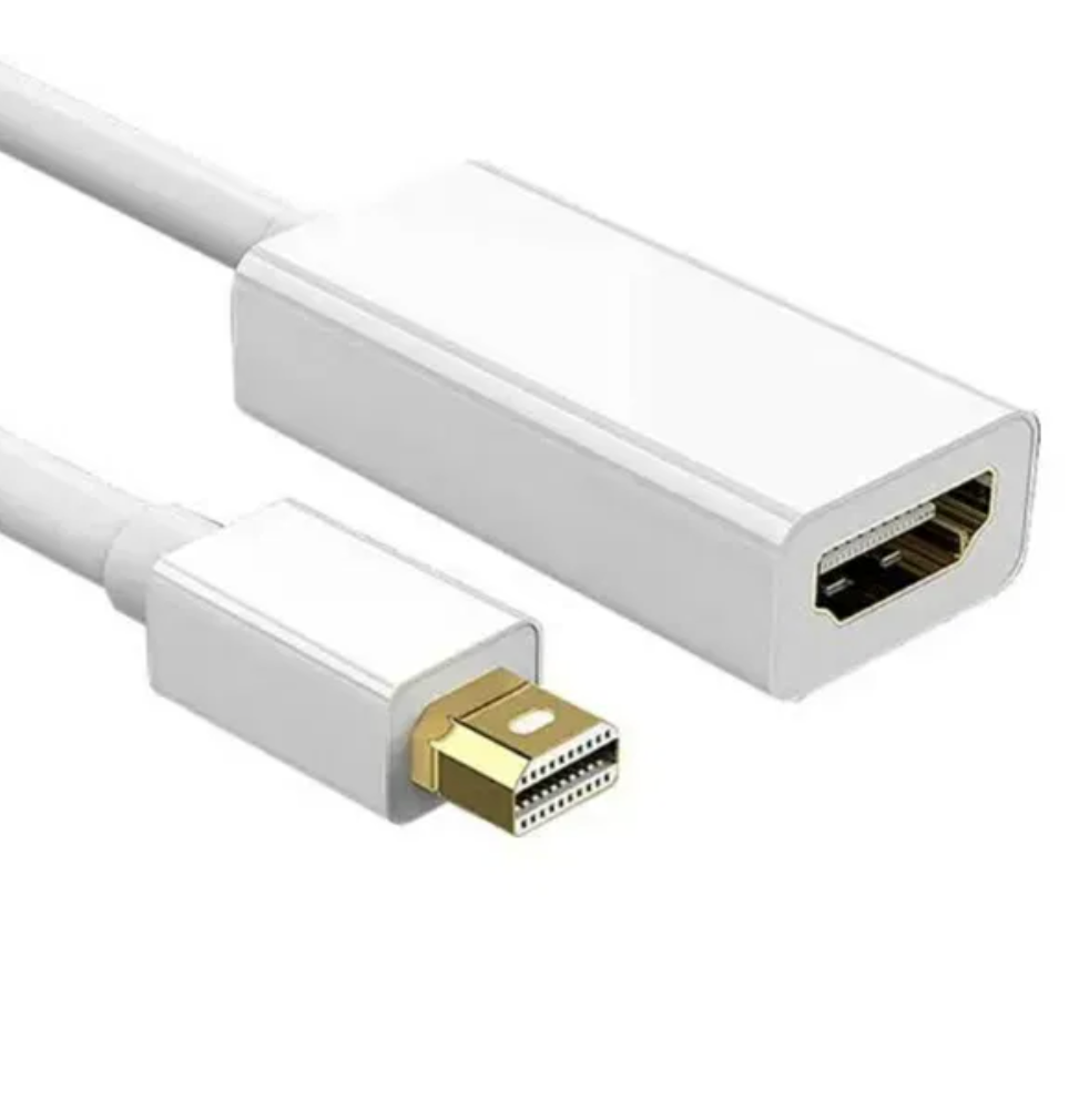 Адаптер відеосигналів Mini DisplayPort на HDMI (гніздо) I-Taki (Південна Корея) колір білий MDP2HDMIF - фото 4
