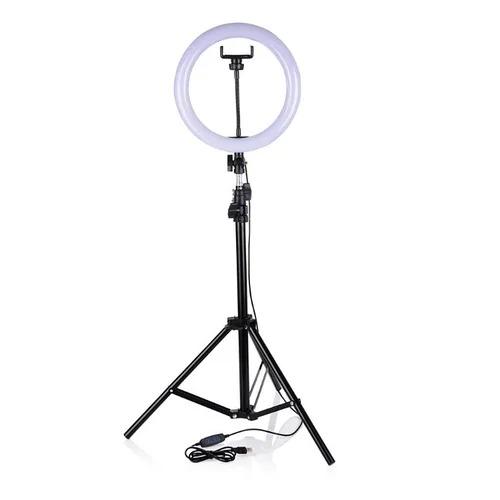 Кольцевая лампа Fill In Light FL-10 с держателем телефона 26 см + штатив 160 см Кольцевая лампа Fill In Light FL-10 с держателем телефона 26 см + штатив 160 см