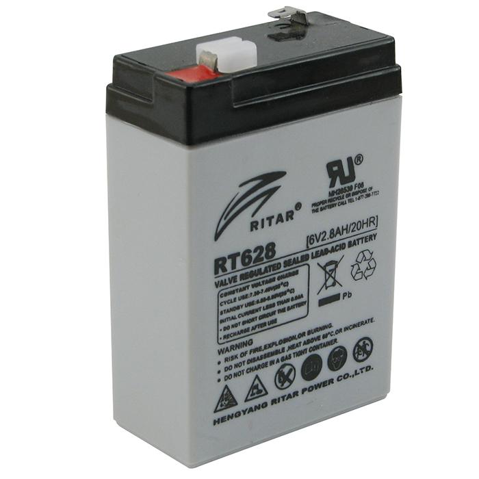 Аккумуляторная батарея Ritar RT628 6V 2.8Ah