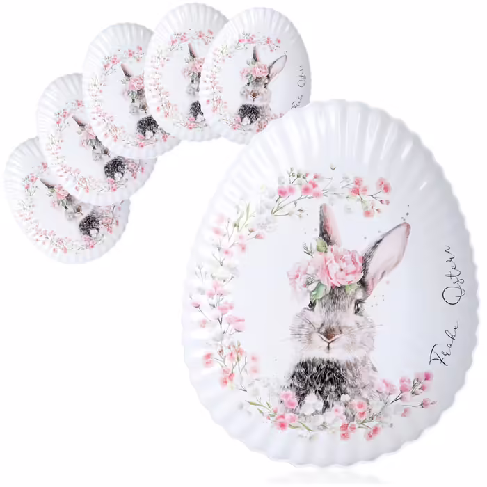 Набор тарелок пасхальных com-four 6 пр. Набор тарелок пасхальных com-four 6 пр.