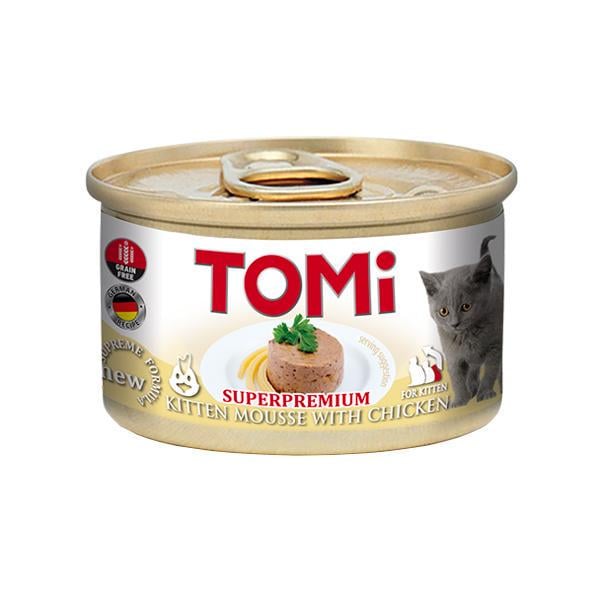 Консерва TOMi For Kitten with Chicken 85 гр