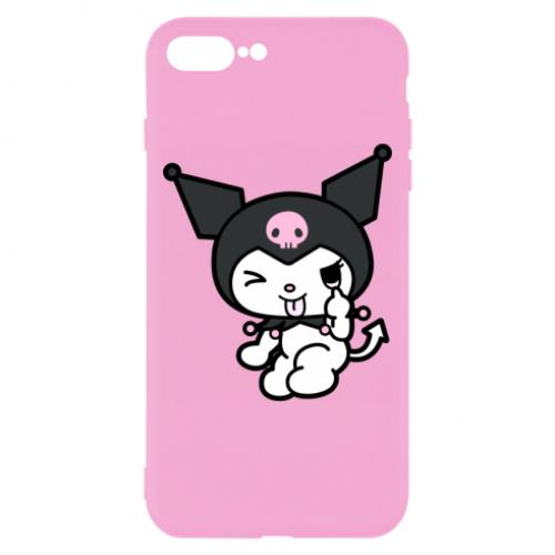 Чехол для iPhone 8 Plus Kuromi hello kitty