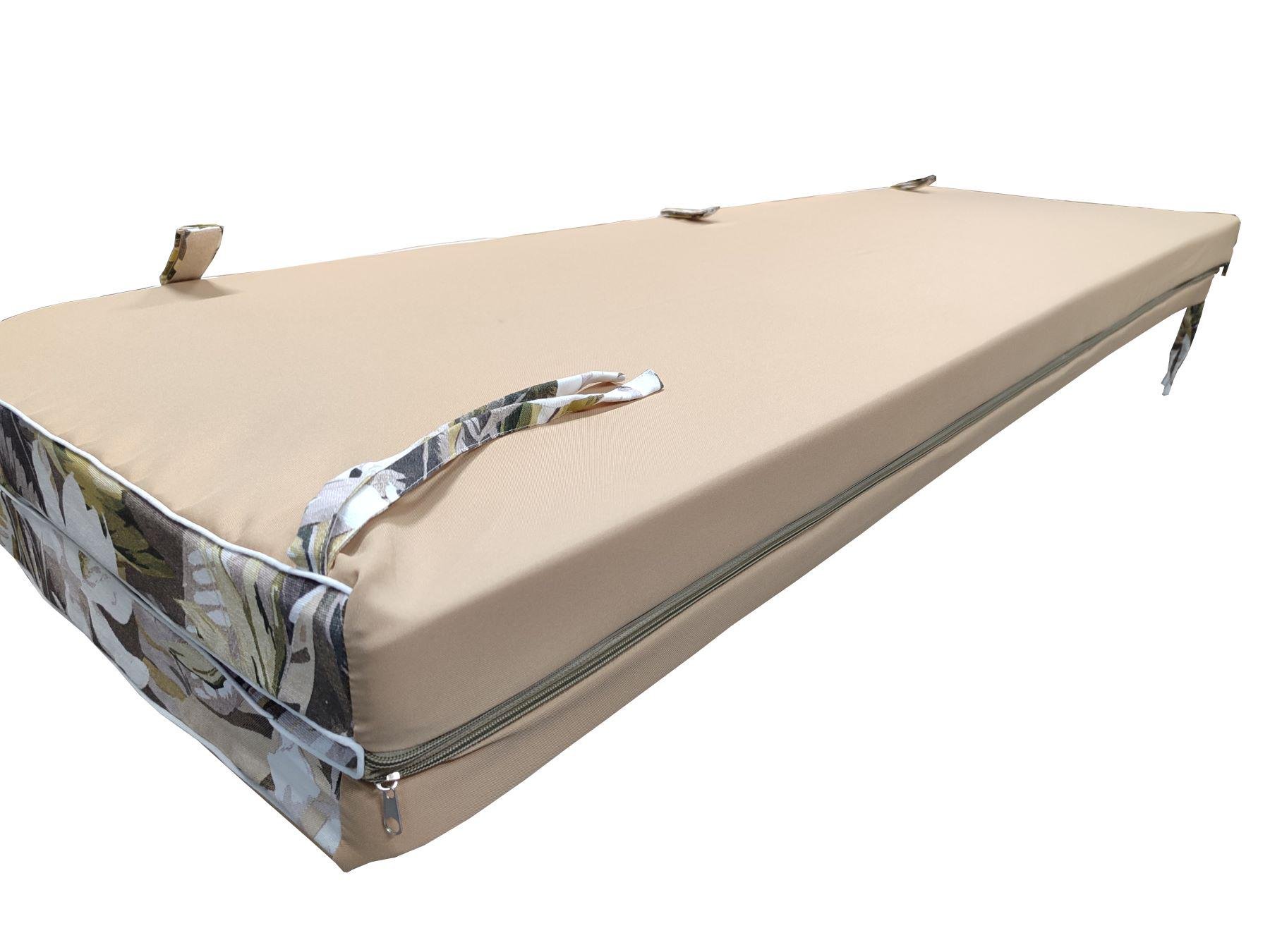 Подушка для гойдалки eGarden CLAIR GRIS 170x110x6 см (5611) - фото 3 Подушка для гойдалки eGarden CLAIR GRIS 170x110x6 см (5611) - фото 3