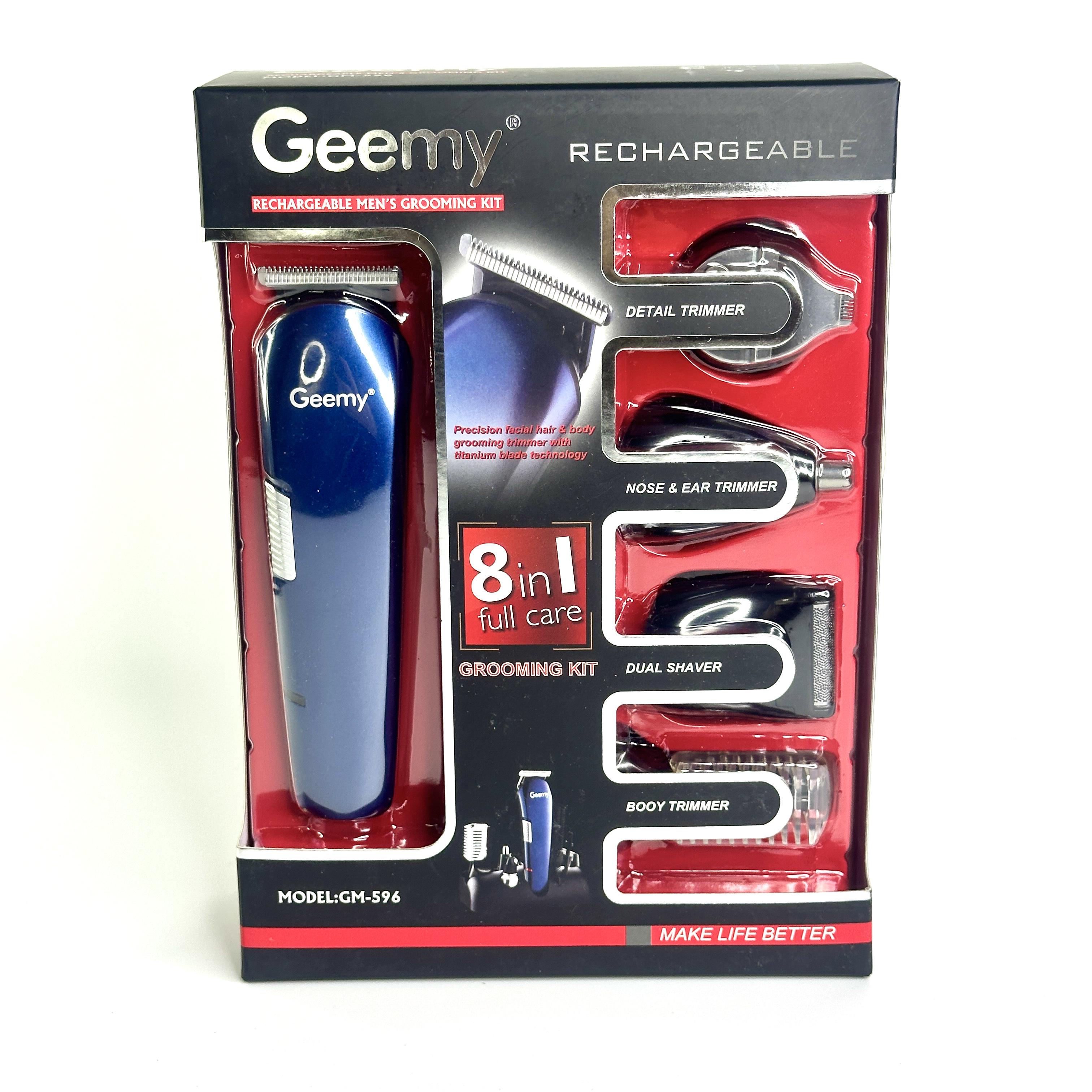 Машинка-триммер для стрижки Geemy аккумуляторная универсальная (GTM-659) - фото 13 Машинка-триммер для стрижки Geemy аккумуляторная универсальная (GTM-659) - фото 13