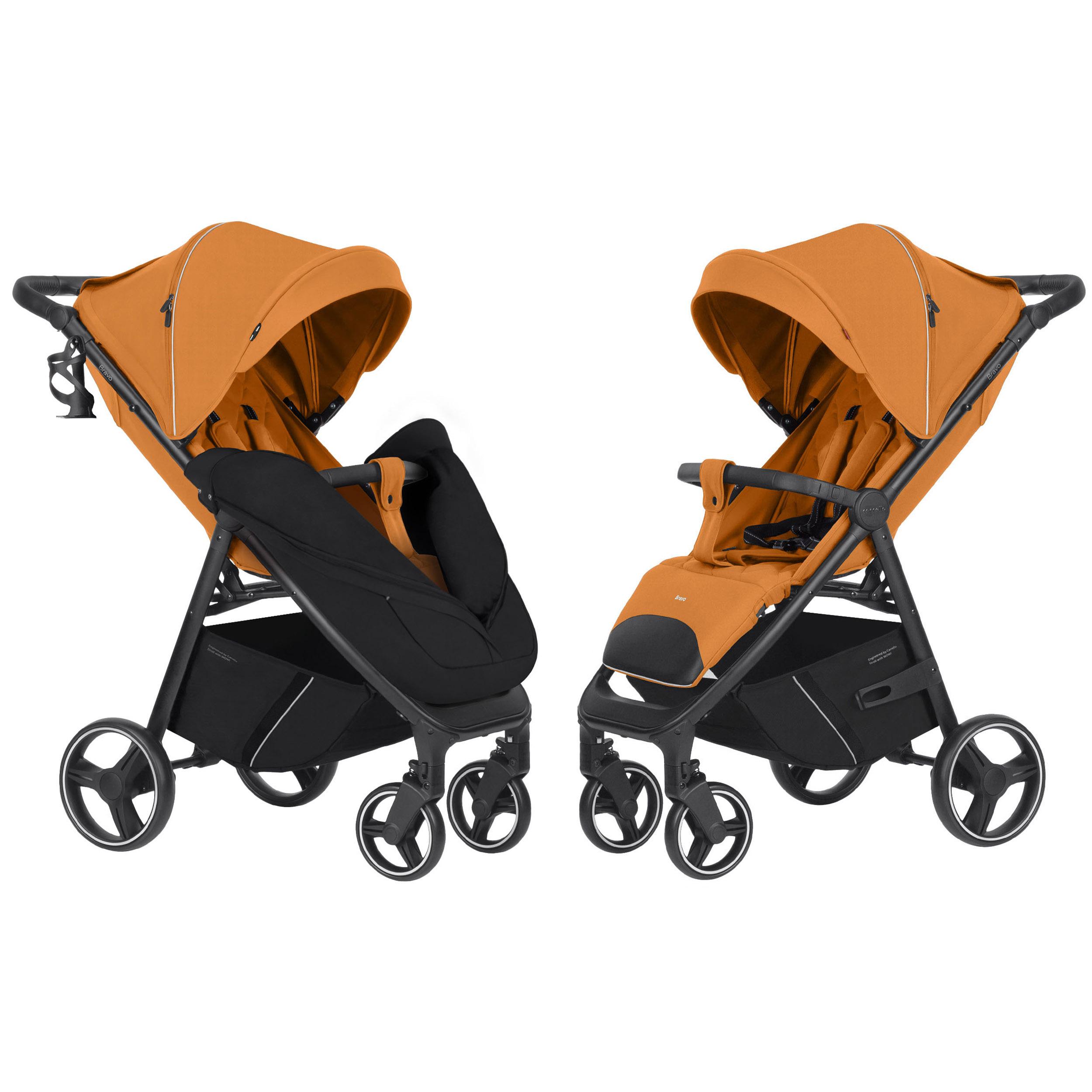 Коляска-книжка Carrello Bravo BF Amber Orange (CRL-8512) - фото 5
