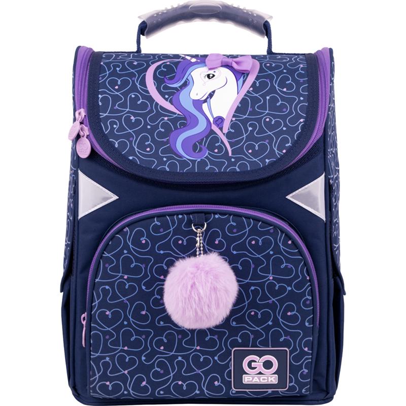 Рюкзак школьный GoPack Education каркасный Amazing Unicorn (GO22-5001S-1)