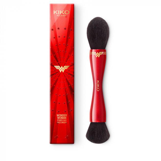 Пензель Wonder Woman Power Duo Face Brush Kiko Milano