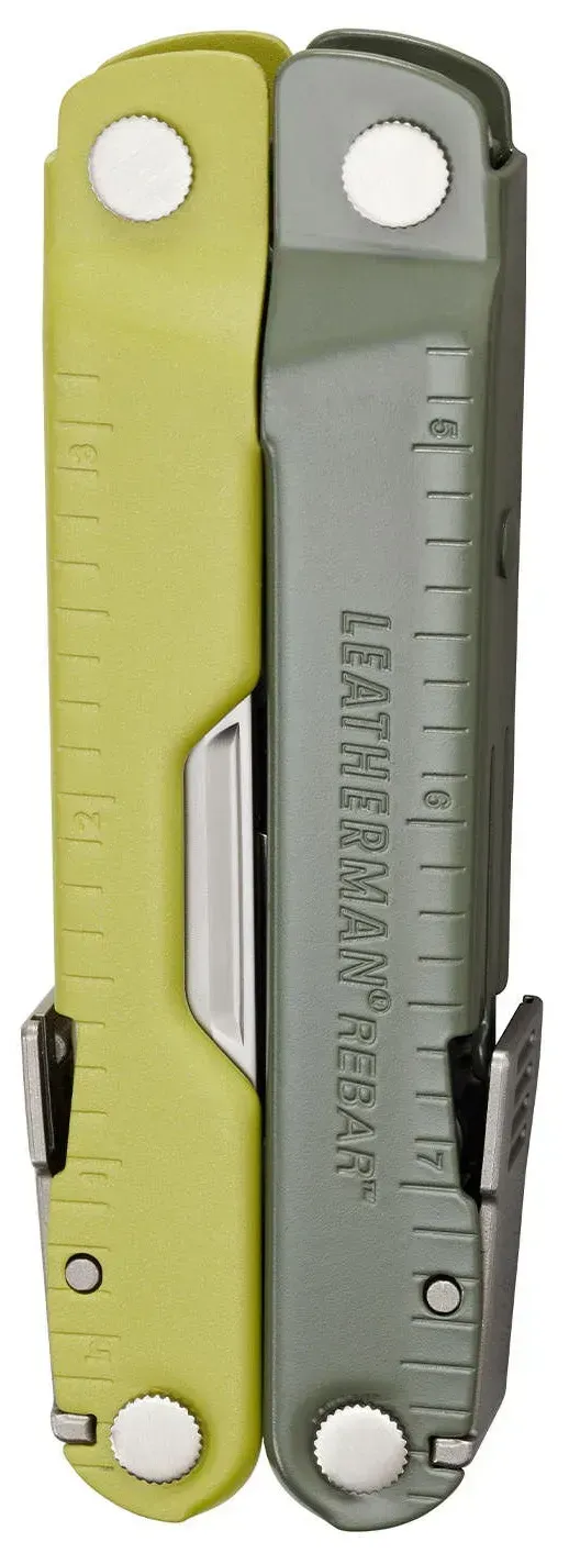 Мультитул Leatherman Rebar Mossy Slate 17 инструментов с чехлом (26068299) - фото 2