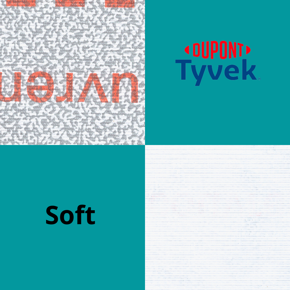 Мембрана супердифузійна Tyvek Soft 1,5x50 м 75 м2 60 г/м2 (310007) - фото 11