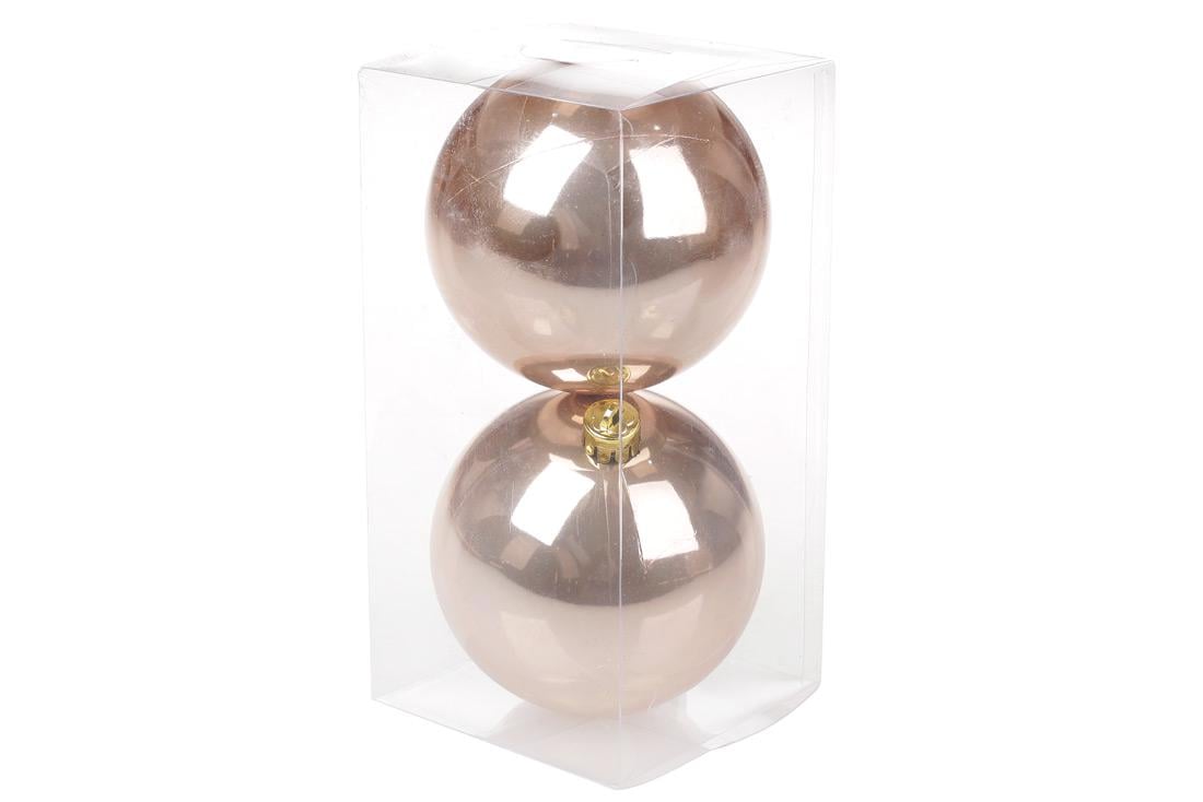 Шар новогодний BonaDi D-10 см 2 шт. (147-012)