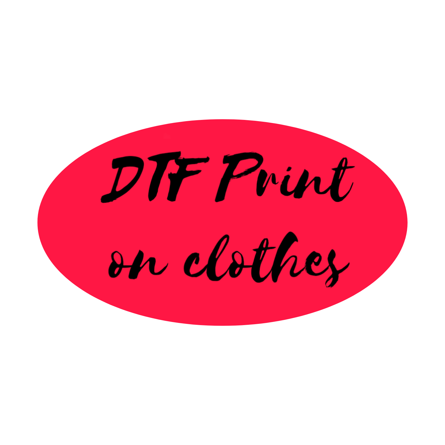 DTF Print on clothes