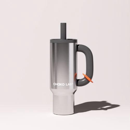 Термочашка Chako Lab BaWang Cup Titanium 1050 мл Серебристый (46369912815837)