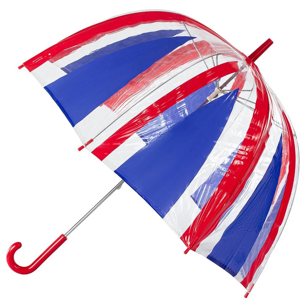 Зонт-трость женский Incognito-30 PVC Dome L736 Union Jack (L736-021019)