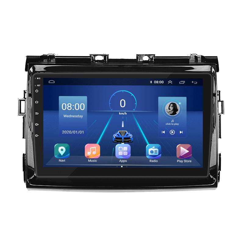 Штатная магнитола 9" Lesko для Toyota Estima III Рестайлинг 2008-2012 2/32Gb/ 4G/ Wi-Fi Premium Тойота