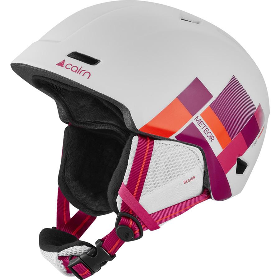 Шолом Cairn Meteor Mat White Fuchsia-Piet р. 57-59 (51739)