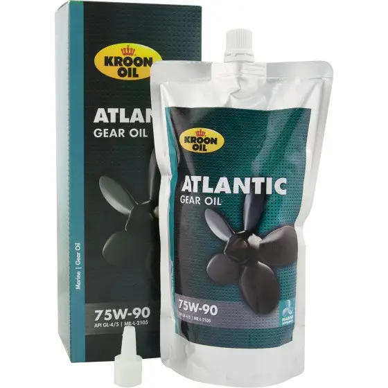 Трансмісійна олива ATLANT GEAR OIL 75W-90 500 мл (33523) Трансмісійна олива ATLANT GEAR OIL 75W-90 500 мл (33523)
