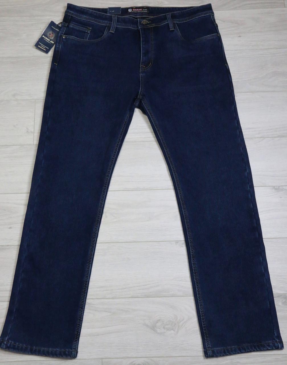 Джинсы мужские зимние BARON классические р. 48 Синий (4207/31480756)