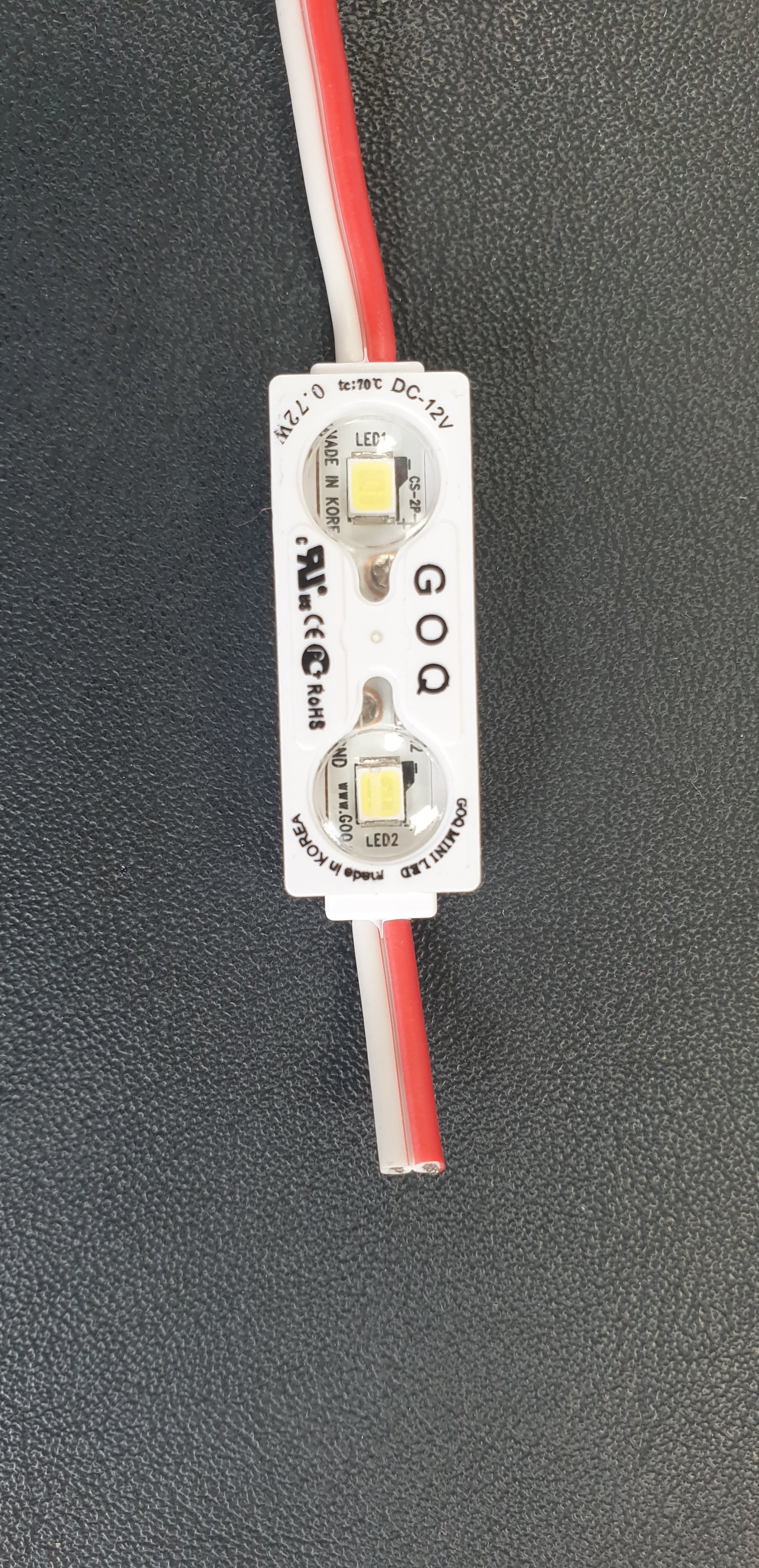 Світлодіодний модуль GOQ чіп Samsung 02WS-LMF/5630(WARM)