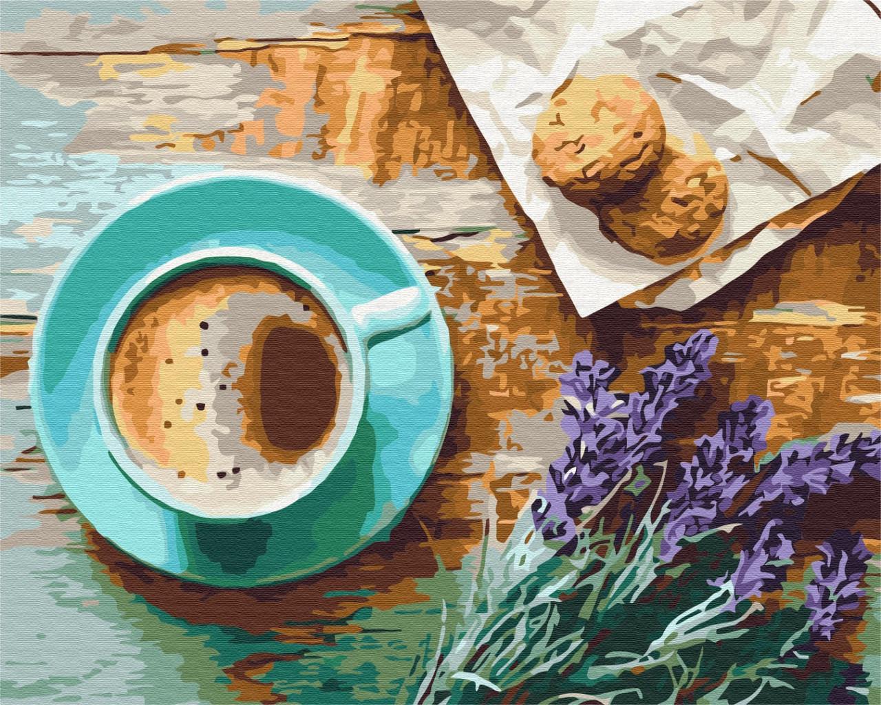 Картина по номерам BrushMe Лавандовое утро 40х50 см (BS21514) Картина по номерам BrushMe Лавандовое утро 40х50 см (BS21514)