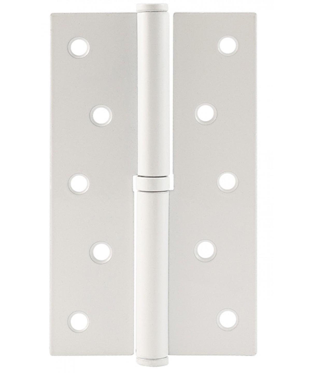 Петля для дверей врезная разъемная Paladii левая 1ВВ MW 125х75х2,5 мм 2 шт. Белый (ПП111) - фото 1 Петля для дверей врезная разъемная Paladii левая 1ВВ MW 125х75х2,5 мм 2 шт. Белый (ПП111) - фото 1