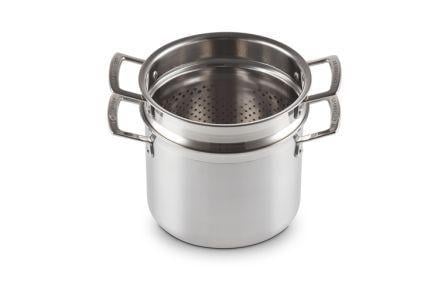 Кастрюля Le Creuset 5 л нержавеющая сталь Chrome (96200520001000) - фото 3