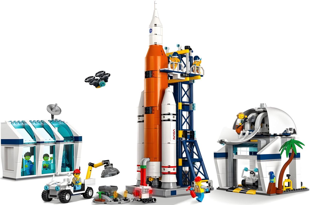 Конструктор City Космодром 1010 деталей (JIP68008) - фото 2