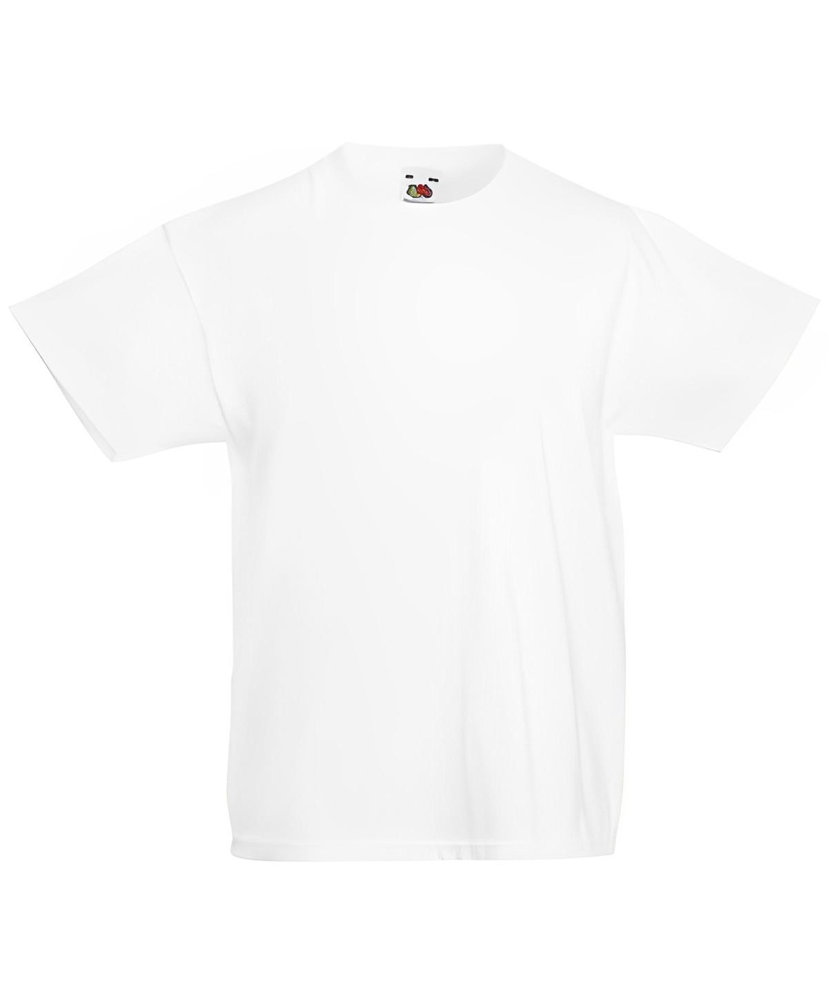 Футболка дитяча Fruit of the Loom 3-4 роки на 104 см Білий - фото 1 Футболка дитяча Fruit of the Loom 3-4 роки на 104 см Білий - фото 1