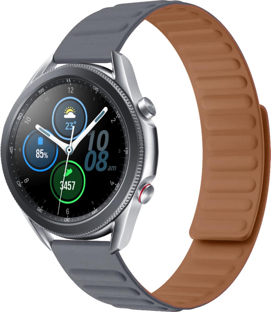 Ремешок Magneter для Galaxy Watch 3 41 мм Grey (26613-33)