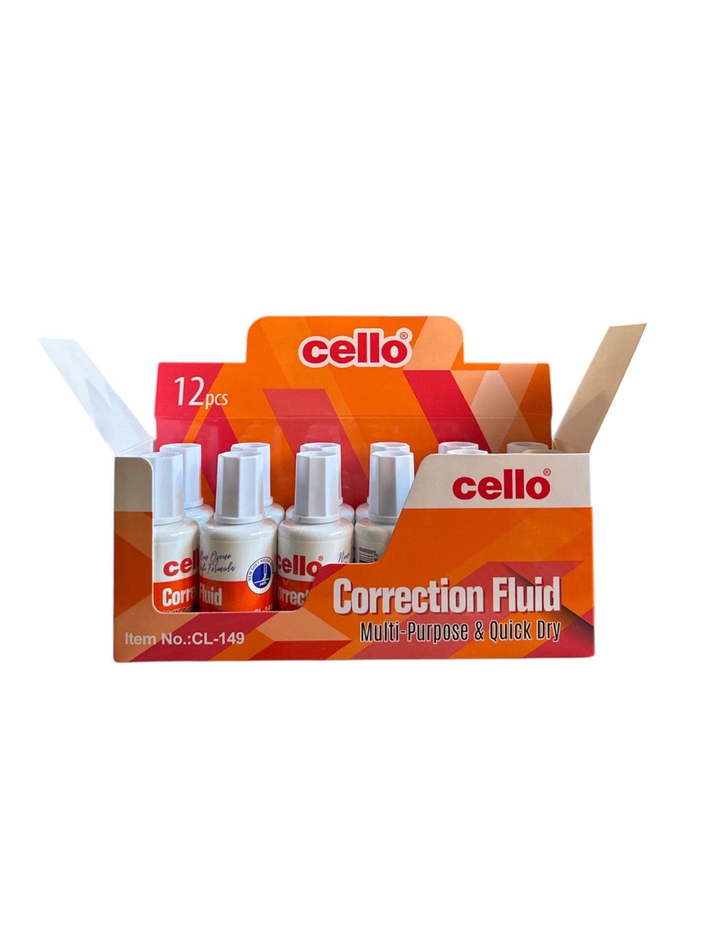 Коректор з пензликом 20 мл в баночці CL-149 Cello (26422221) - фото 2