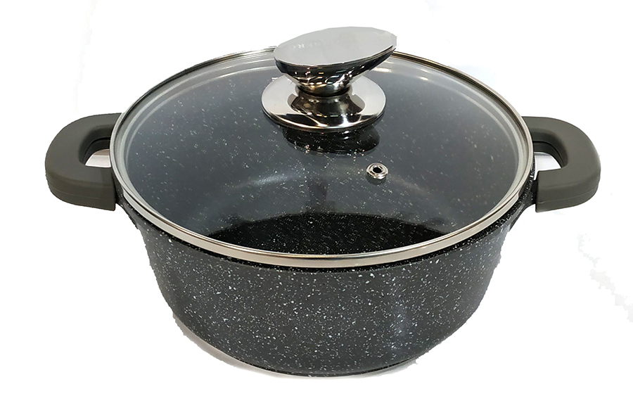 Кастрюля с крышкой Zurrichberg 2,5 л (ZBP-7093 Gray)