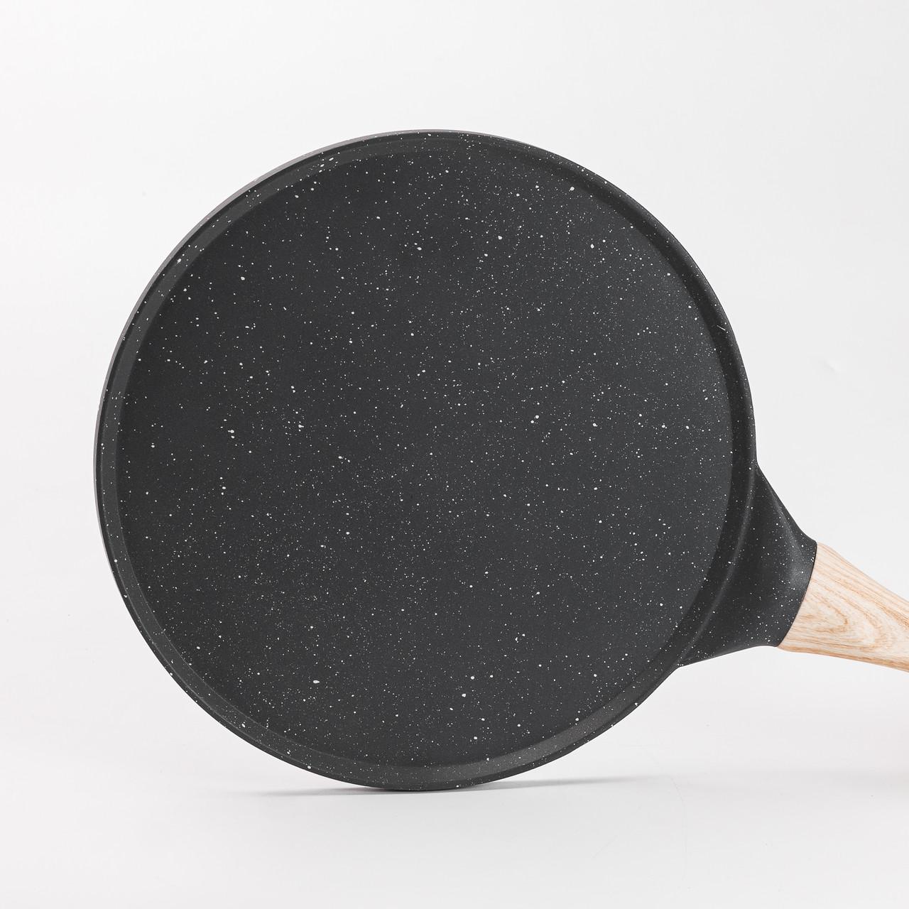 Сковорода для блинов круглая 26 см Серый (4834)