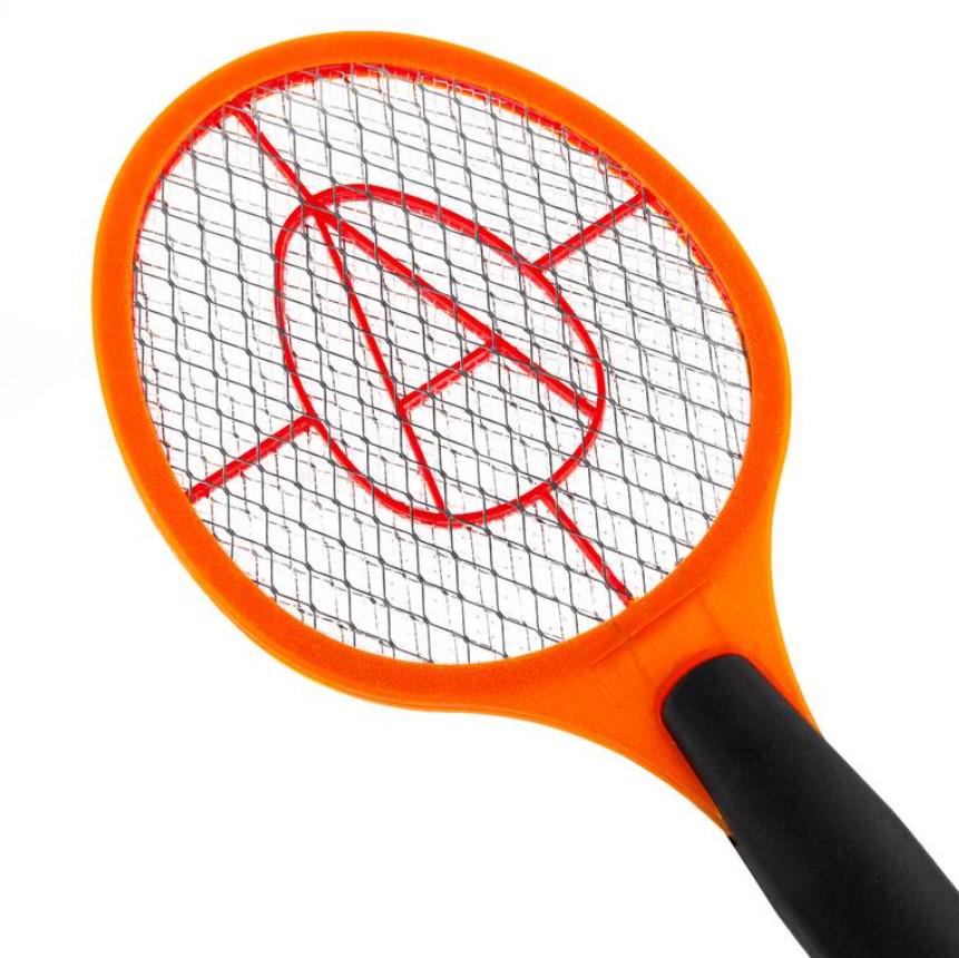 Мухобійка-ракетка електрична Annihilator від комарів і мух на батарейках Помаранчевий (7G-F-7432O) - фото 2