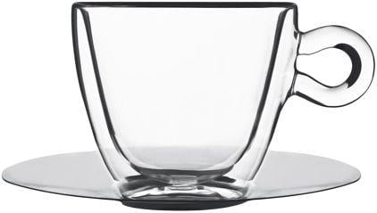 Набор термочашек Luigi Bormioli Thermic Glass с блюдцем 300 мл 4 пр. (10089/01)