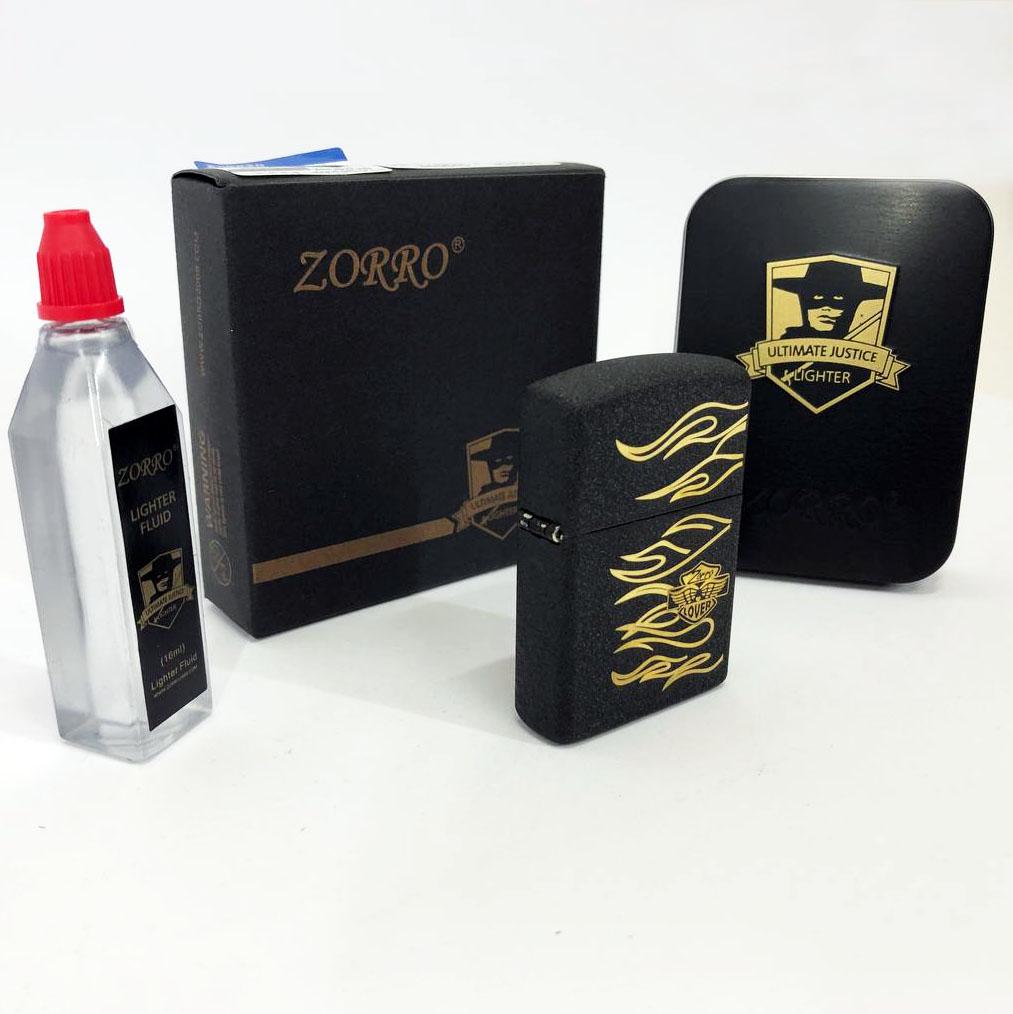 Набор для зажигалки бензиновая Zorro HL-304 Черный (310867) - фото 3 Набор для зажигалки бензиновая Zorro HL-304 Черный (310867) - фото 3