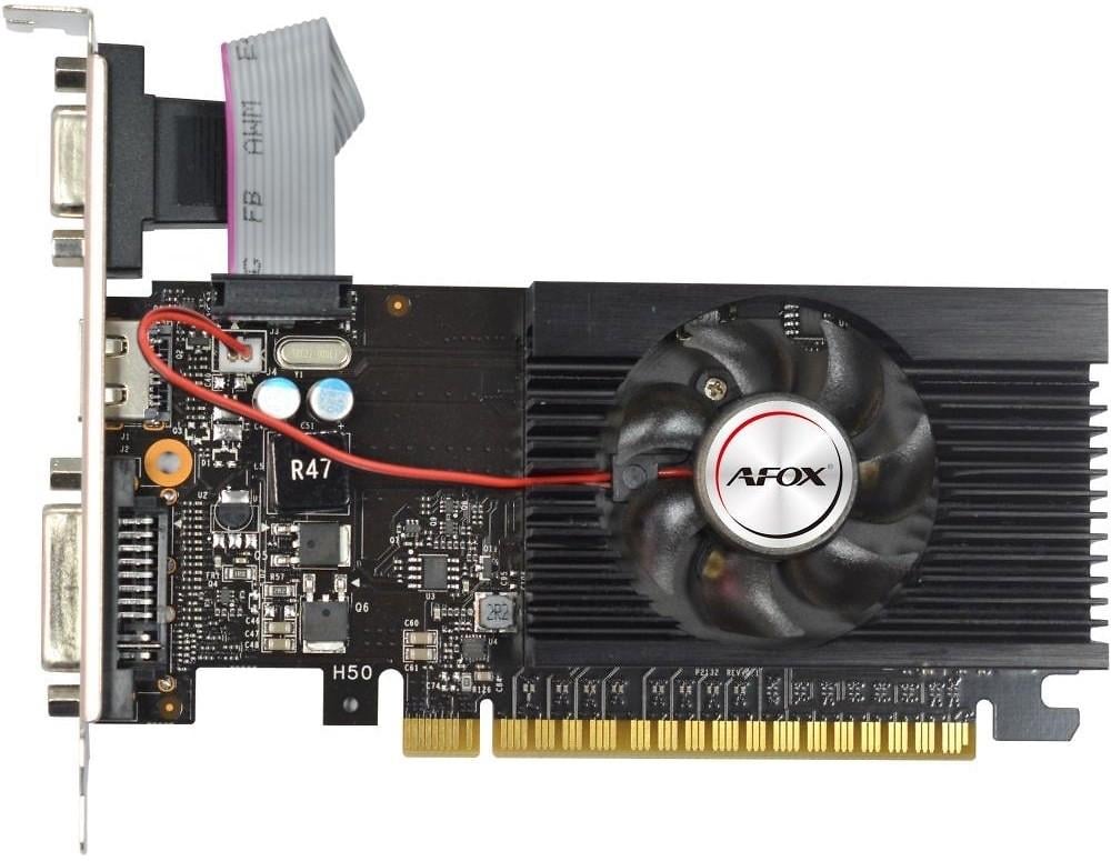 Відеокарта AFOX SVGA GF GT710 2 Gb DDR3 64bit HDMI/DVI/VGA LP* (AF710-2048D3L5)