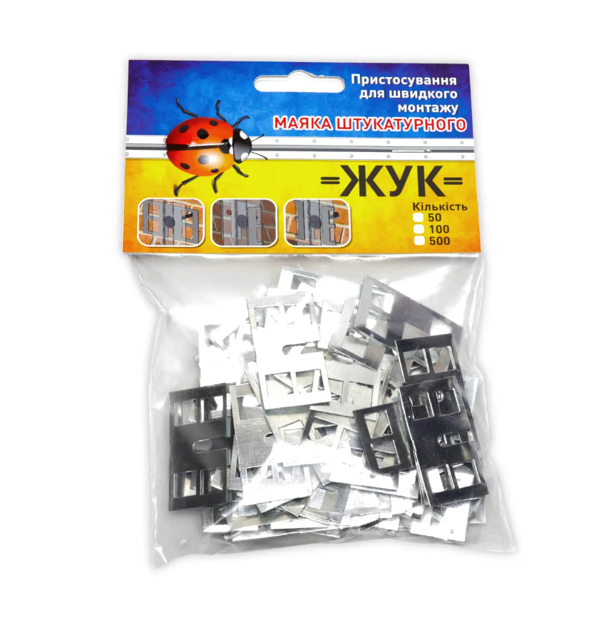 Крепление для штукатурного маяка Жук 1100 шт. (31501735)